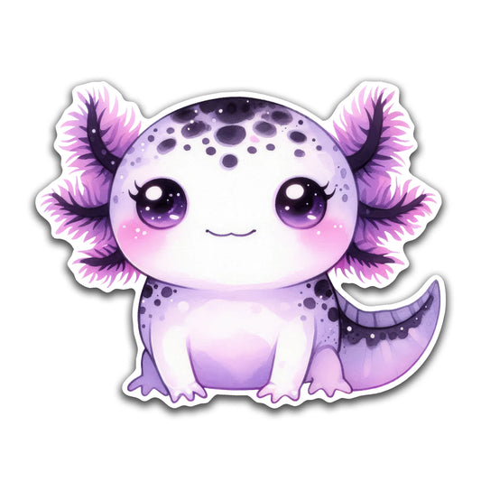 Kawaii Goth Axolotl - Louisville Custom Made