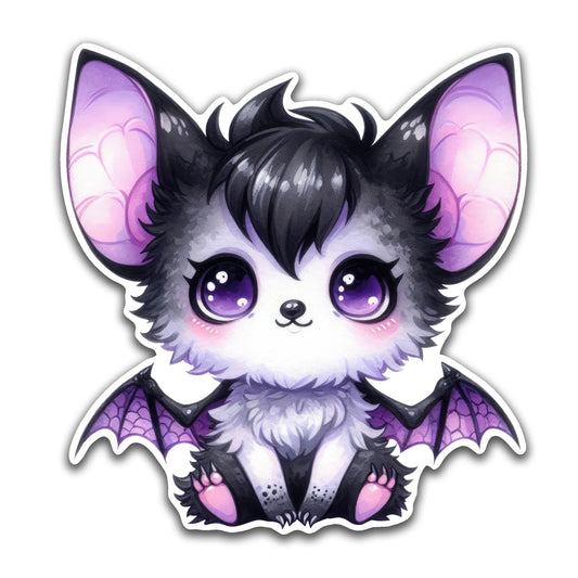 Kawaii Goth Bat - Louisville Custom Made