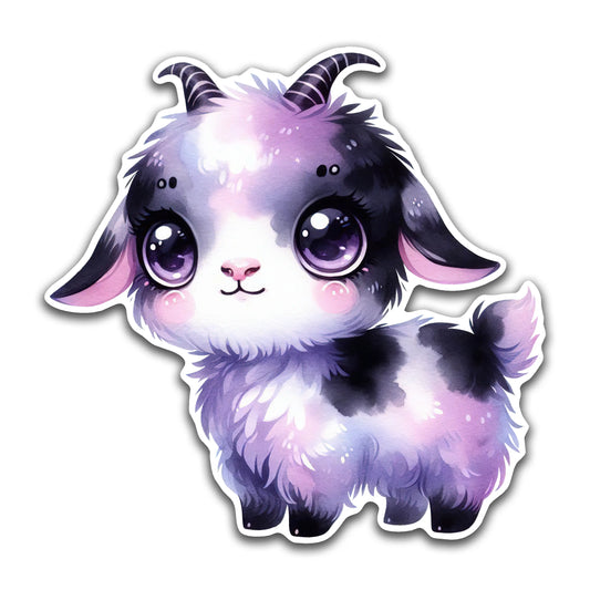 Kawaii Goth Goat - Louisville Custom Made