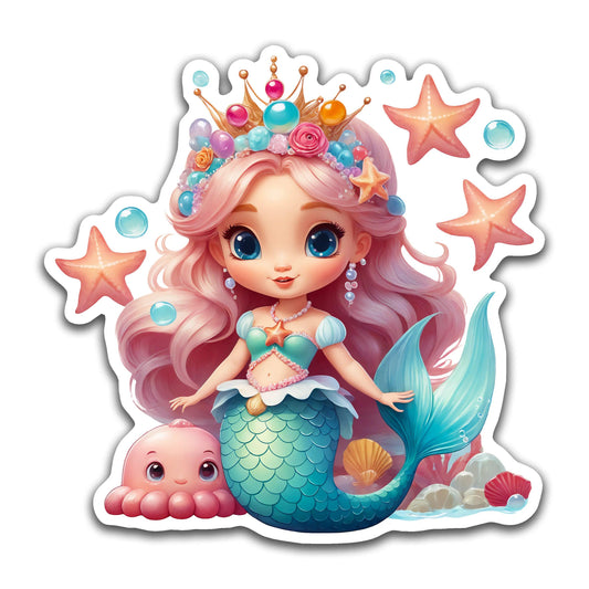 Cute Mermaid 18 - Louisville Custom Made