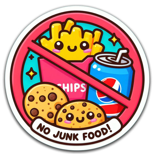 No junk food - Louisville Custom Made