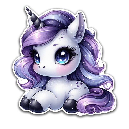 Kawaii Goth Unicorn - Louisville Custom Made