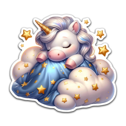 Cute Sleeping Unicorn - Louisville Custom Made