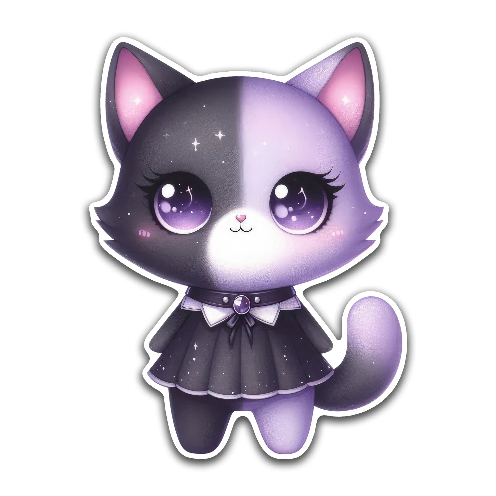 Kawaii Goth Kitten - Louisville Custom Made