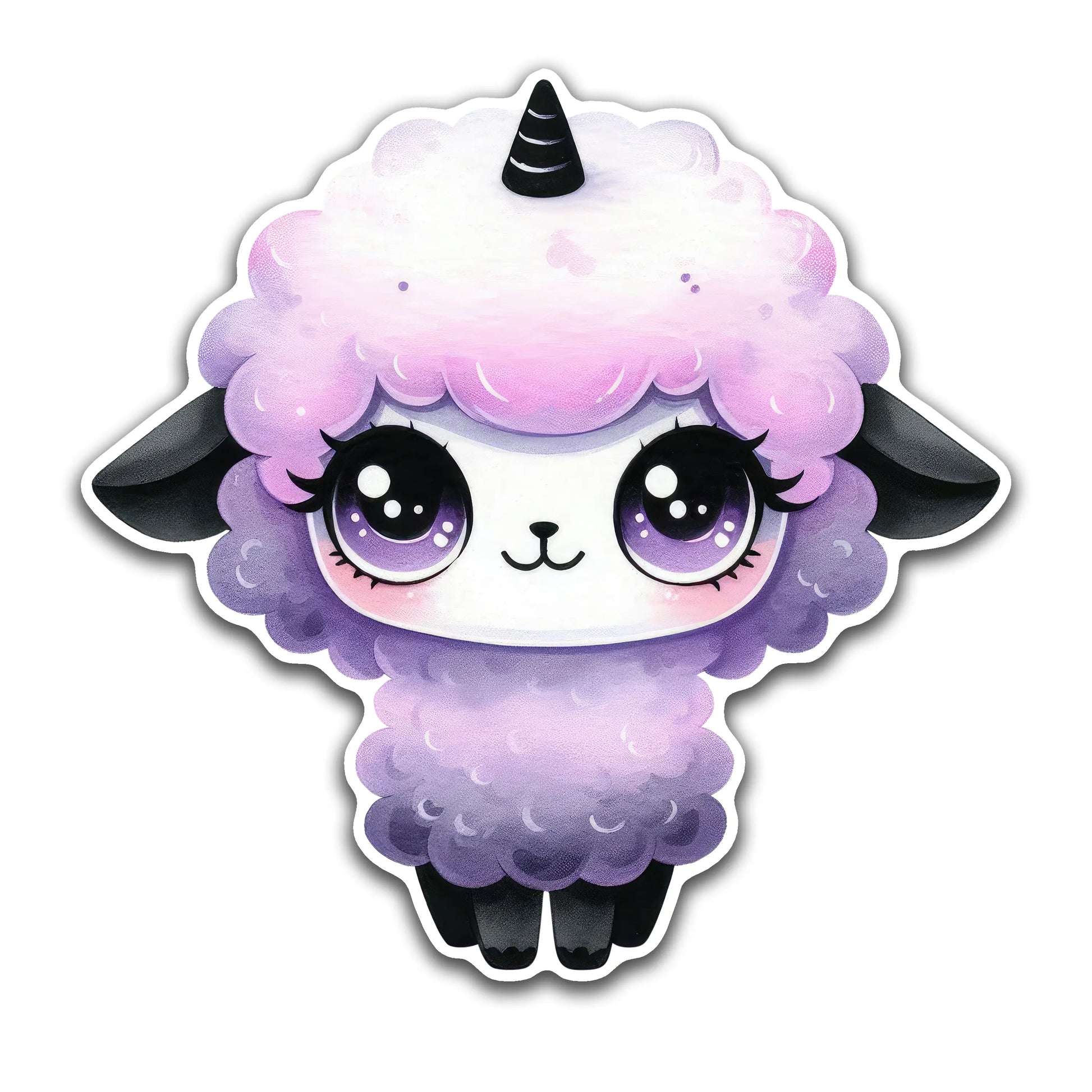 Kawaii Goth Sheep - Louisville Custom Made