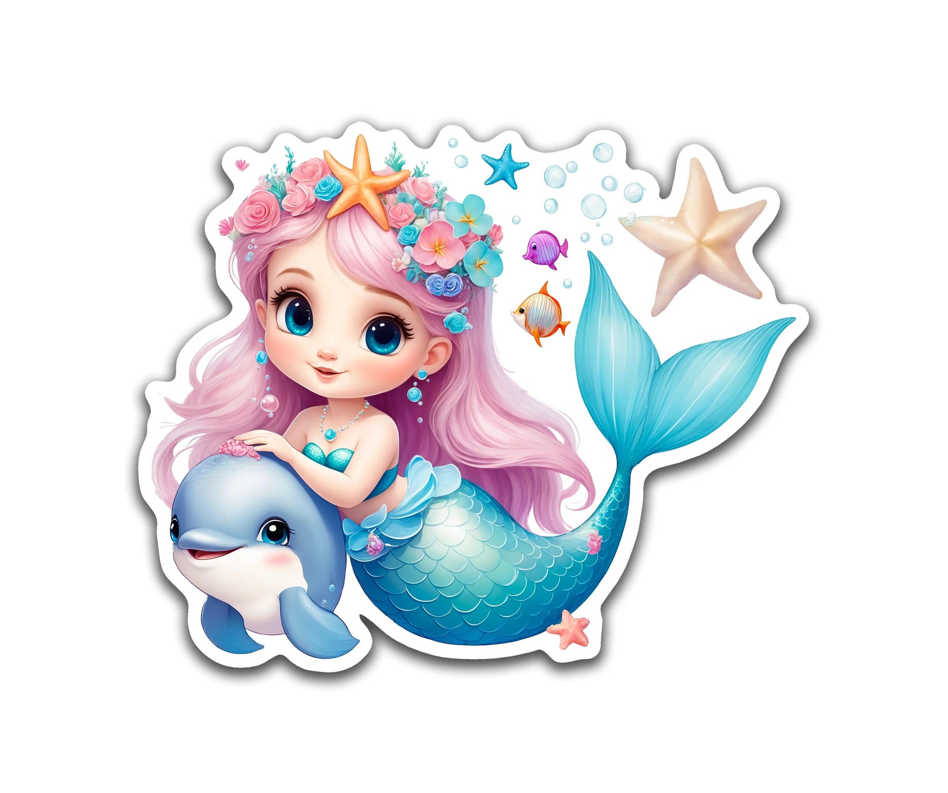 Cute Mermaid 8 - Louisville Custom Made