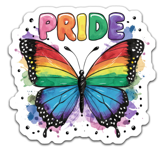 Pride Butterfly - Louisville Custom Made