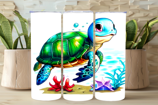 Sea Turtle 20oz Insulated Tumbler