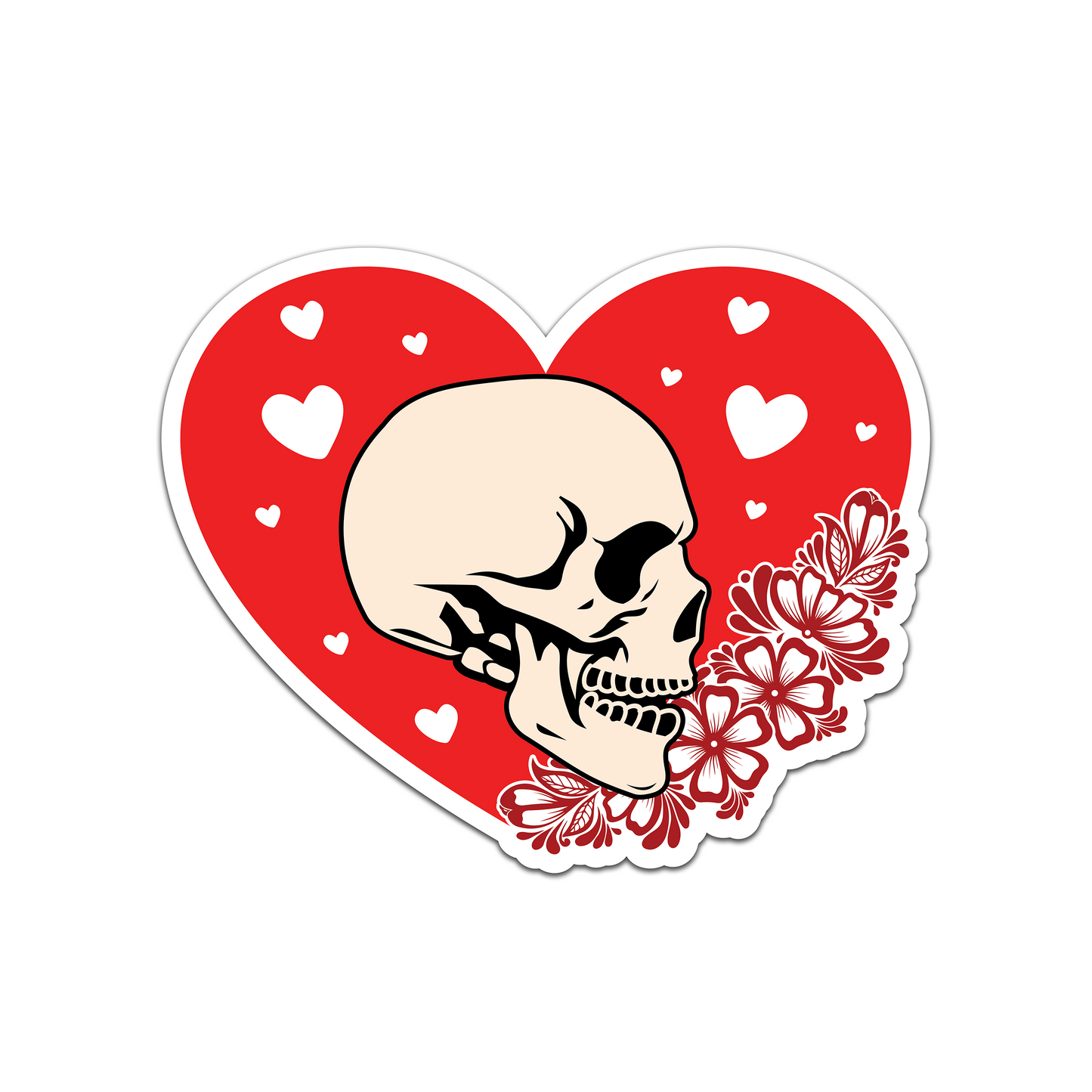 Skull heart - Louisville Custom Made